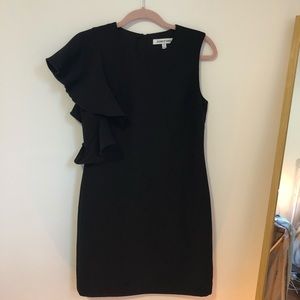 Elizabeth and James black shift dress